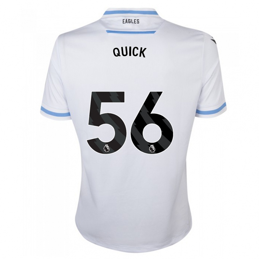 Kandiny Herren Daniel Quick #56 Weiß Auswärtstrikot Trikot 2023/24 T-Shirt