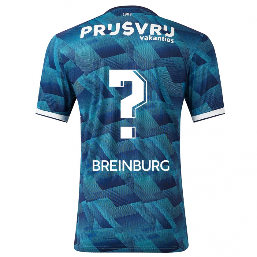 Kandiny Herren Rainey Breinburg #0 Blau Auswärtstrikot Trikot 2023/24 T-Shirt