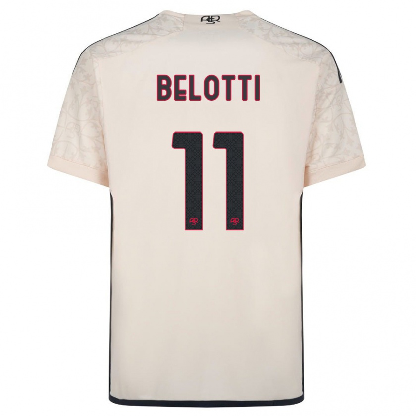 Kandiny Herren Andrea Belotti #11 Cremefarben Auswärtstrikot Trikot 2023/24 T-Shirt