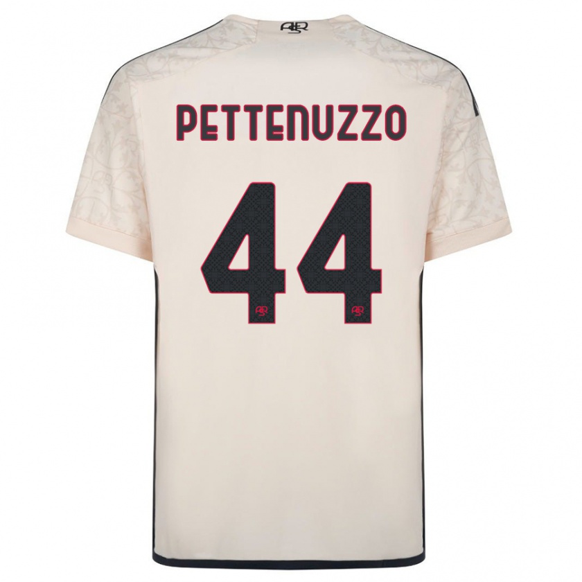 Kandiny Herren Tecla Pettenuzzo #44 Cremefarben Auswärtstrikot Trikot 2023/24 T-Shirt