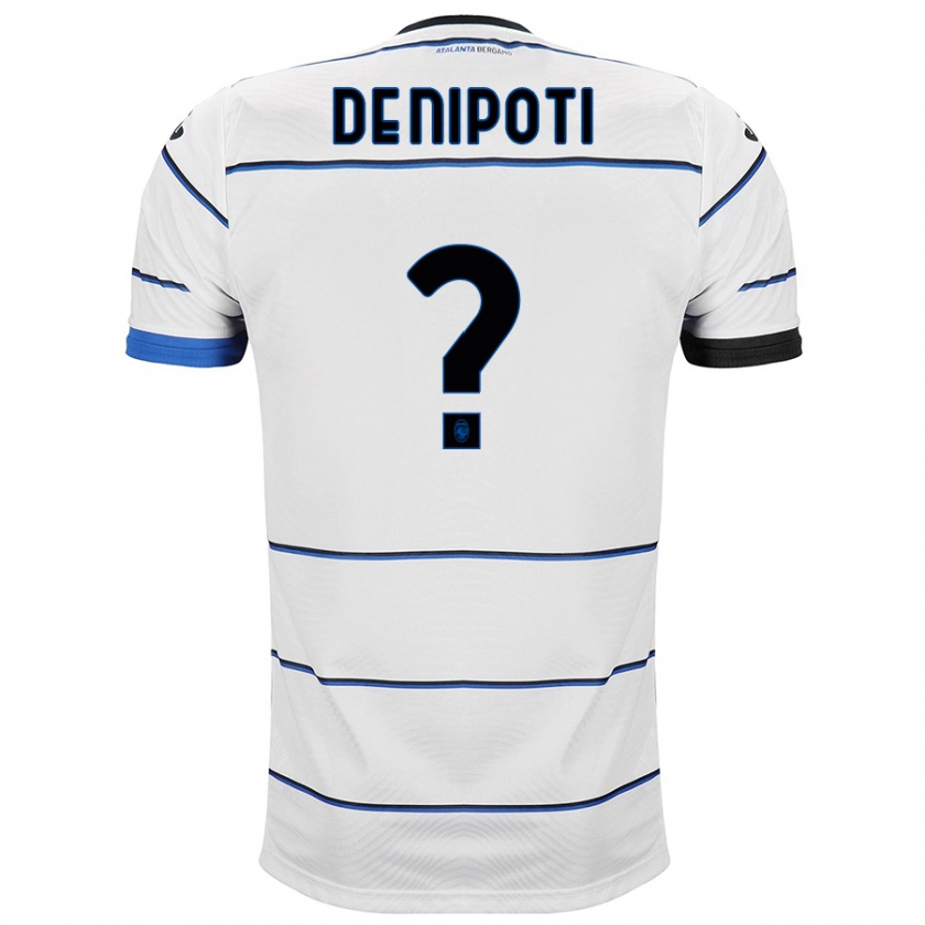 Kandiny Herren Tommaso De Nipoti #0 Weiß Auswärtstrikot Trikot 2023/24 T-Shirt