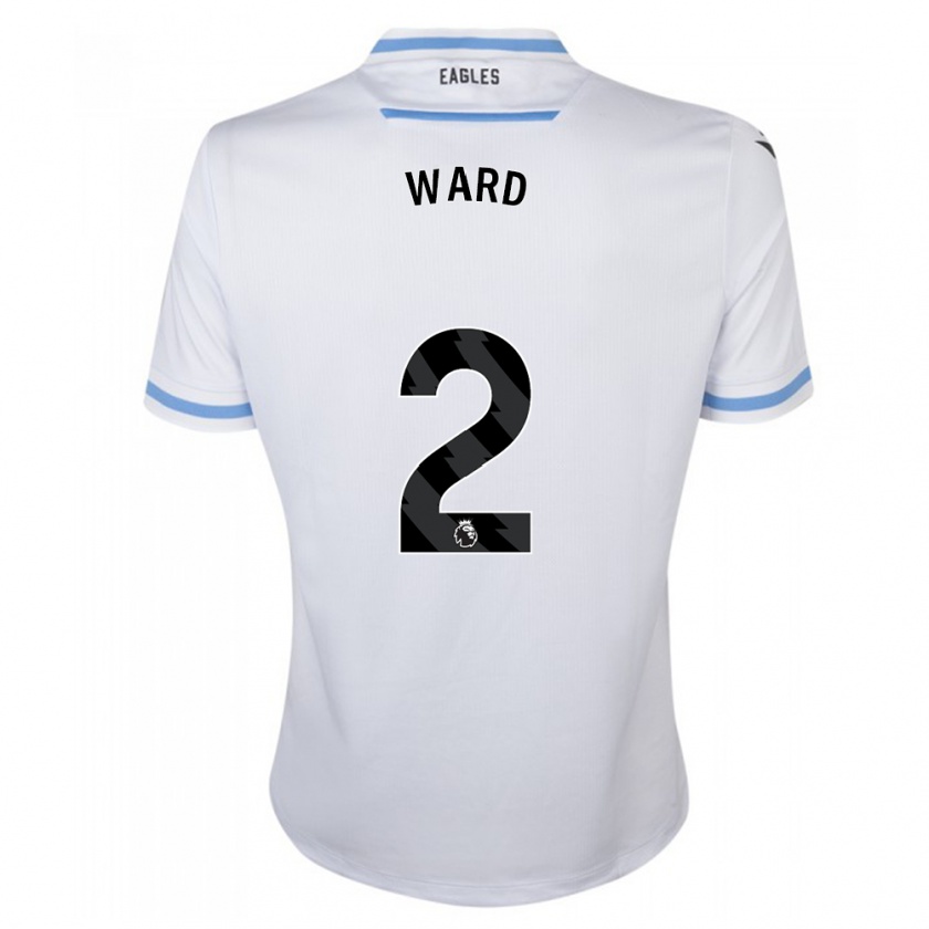 Kandiny Damen Joel Ward #2 Weiß Auswärtstrikot Trikot 2023/24 T-Shirt