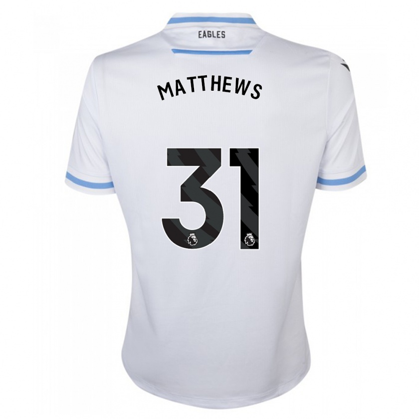 Kandiny Damen Remi Matthews #31 Weiß Auswärtstrikot Trikot 2023/24 T-Shirt