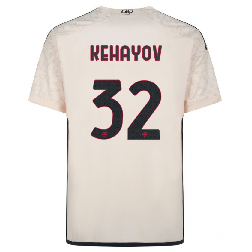 Kandiny Damen Atanas Kehayov #32 Cremefarben Auswärtstrikot Trikot 2023/24 T-Shirt