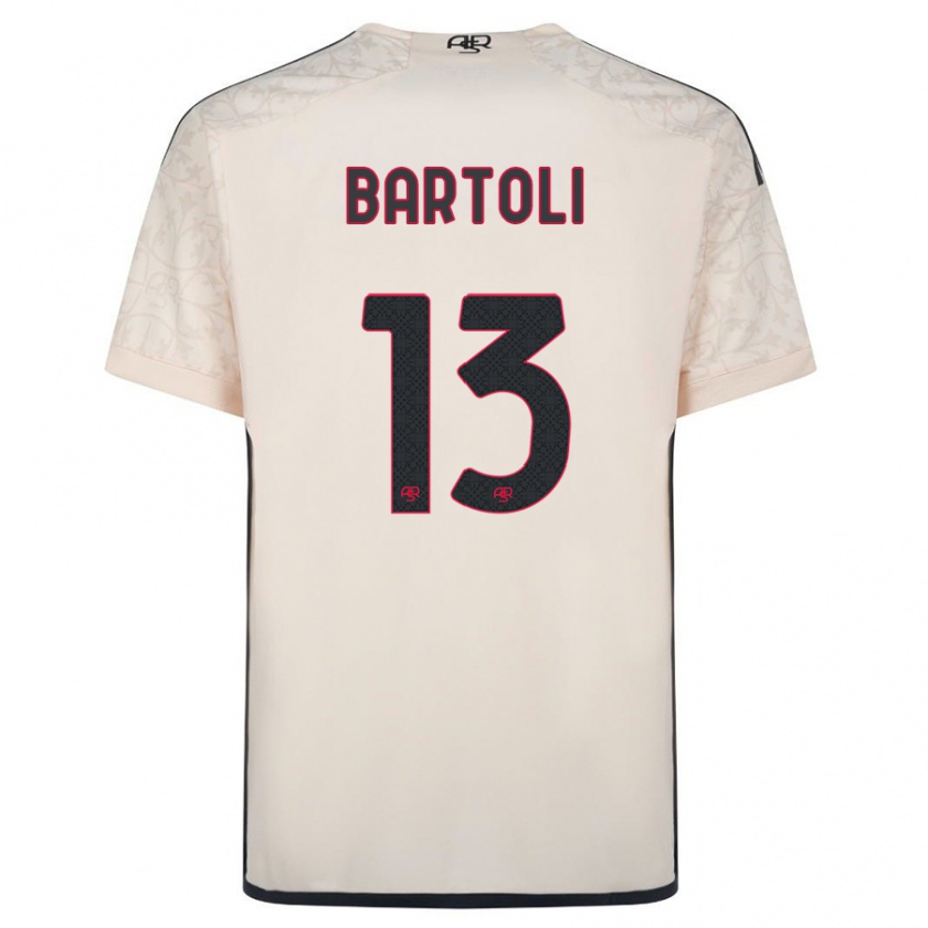 Kandiny Damen Elisa Bartoli #13 Cremefarben Auswärtstrikot Trikot 2023/24 T-Shirt