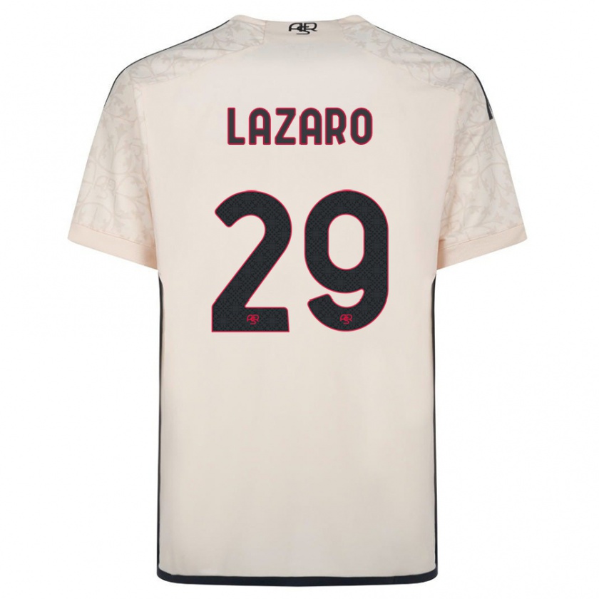 Kandiny Damen Paloma Lazaro #29 Cremefarben Auswärtstrikot Trikot 2023/24 T-Shirt