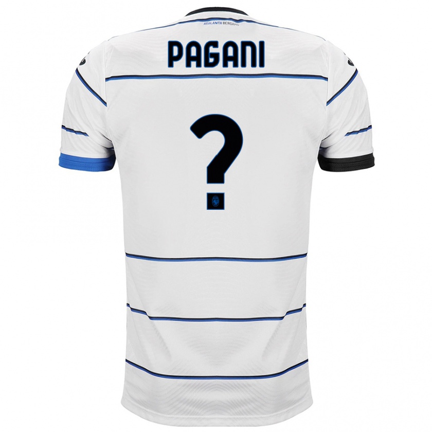 Kandiny Damen Federico Pagani #0 Weiß Auswärtstrikot Trikot 2023/24 T-Shirt