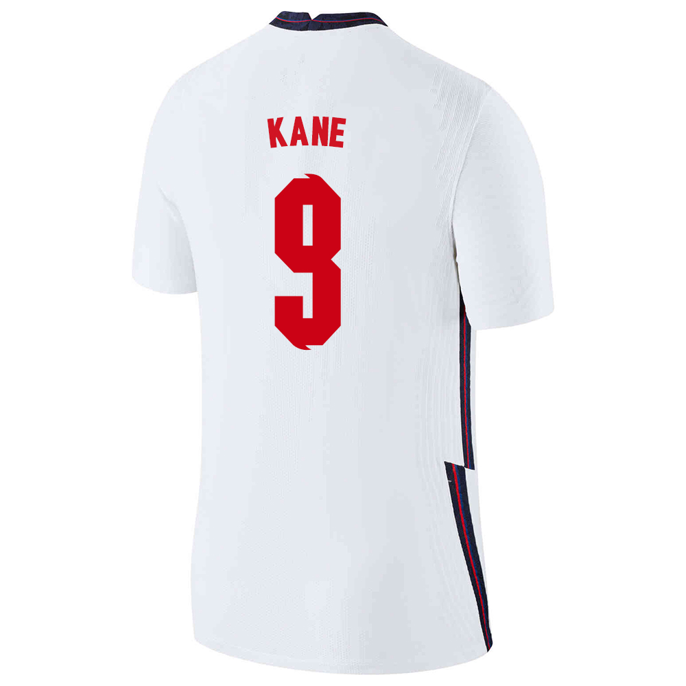 Damen Englische Fussballnationalmannschaft Harry Kane #9 Heimtrikot Weiß 2021 Trikot
