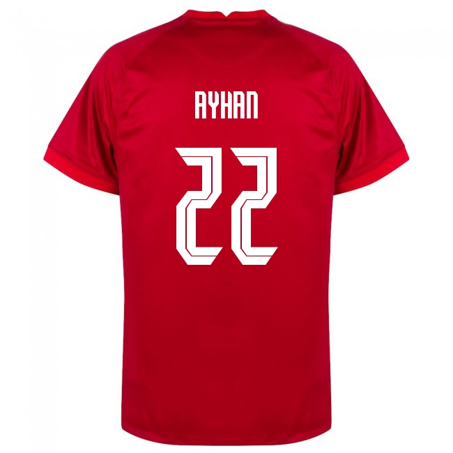 Herren Türkische Fussballnationalmannschaft Kaan Ayhan #22 Auswärtstrikot Weiß 2021 Trikot
