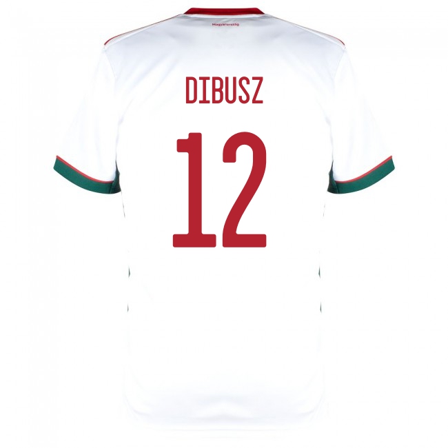 Herren Ungarische Fussballnationalmannschaft Denes Dibusz #12 Auswärtstrikot Rot 2021 Trikot