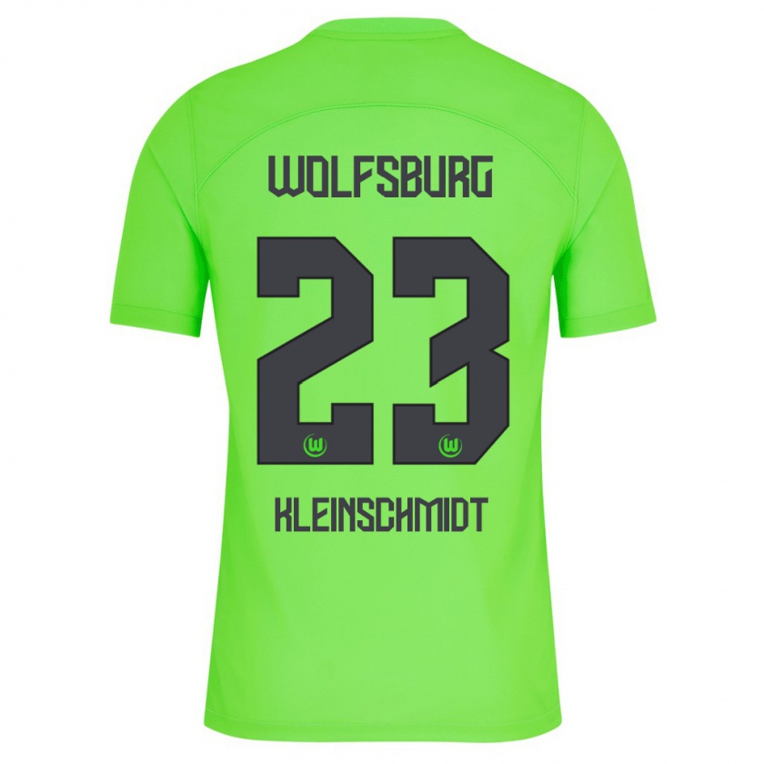 Kandiny Kinder Max Kleinschmidt #23 Grün Heimtrikot Trikot 2023/24 T-Shirt