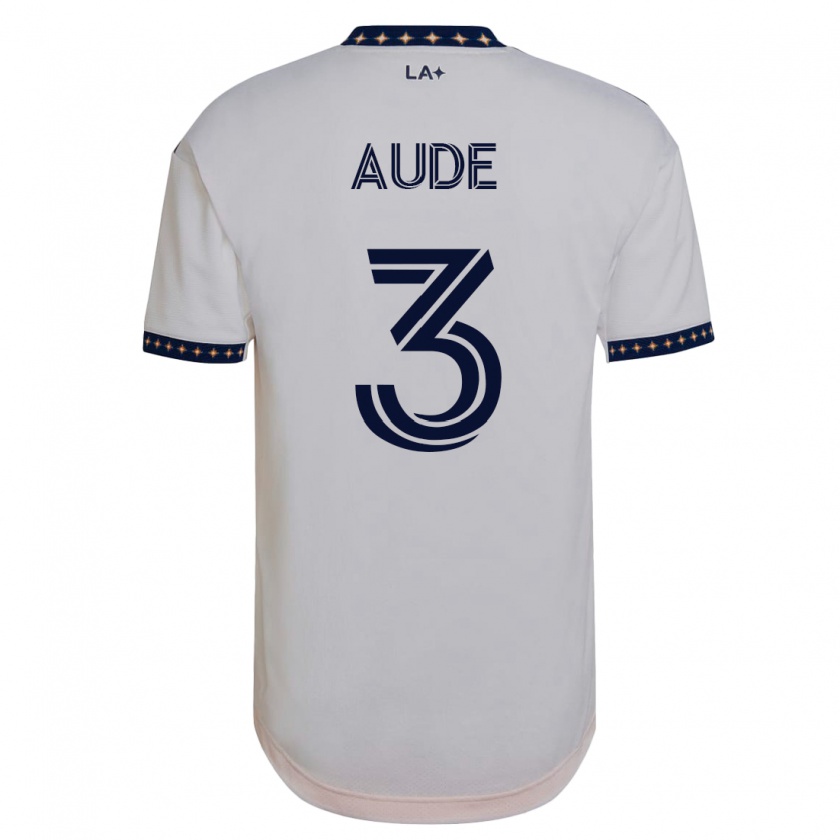 Kandiny Kinder Julián Aude #3 Weiß Heimtrikot Trikot 2023/24 T-Shirt