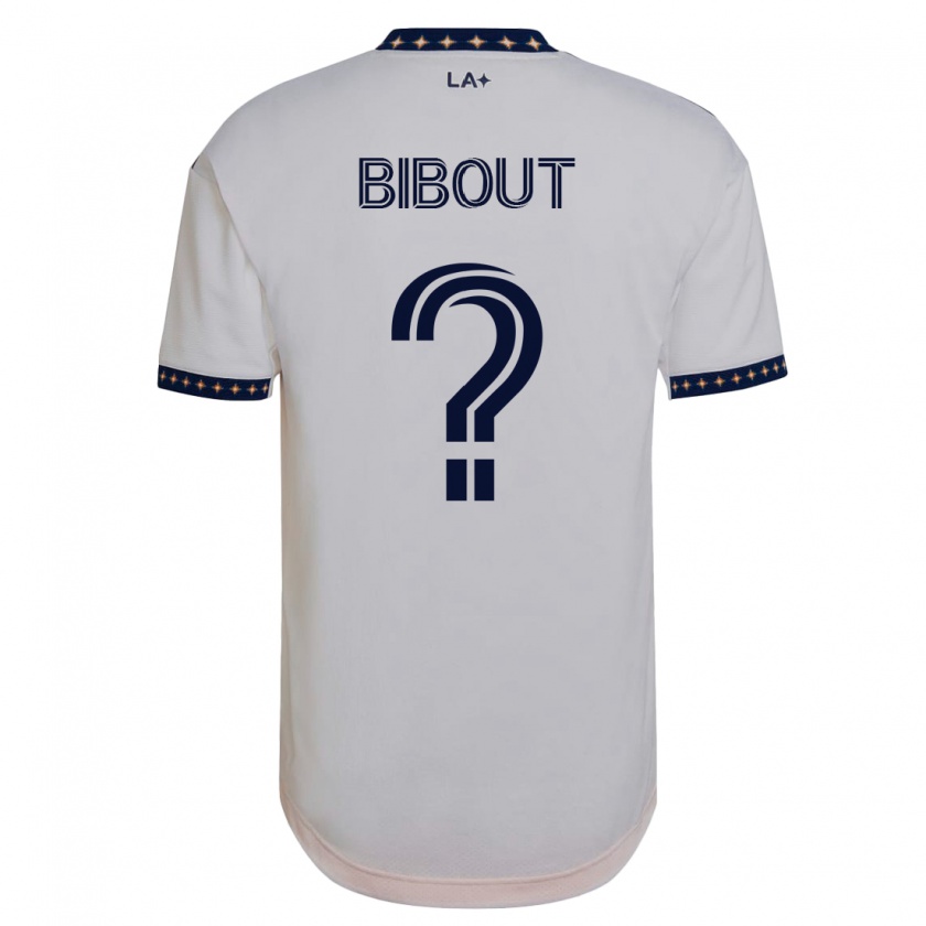 Kandiny Kinder Aaron Bibout #0 Weiß Heimtrikot Trikot 2023/24 T-Shirt