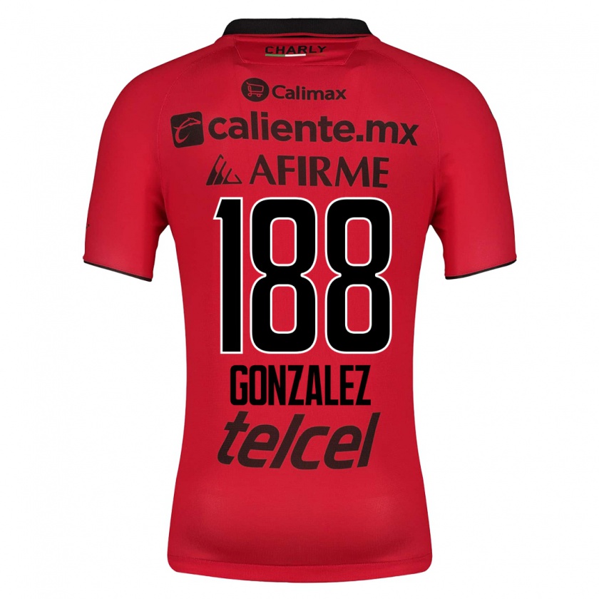 Kandiny Kinder Jorge González #188 Rot Heimtrikot Trikot 2023/24 T-Shirt