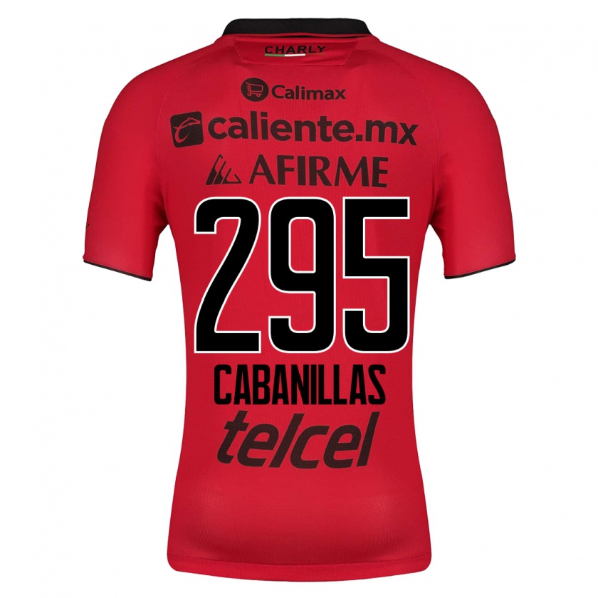 Kandiny Kinder Osvaldo Cabanillas #295 Rot Heimtrikot Trikot 2023/24 T-Shirt