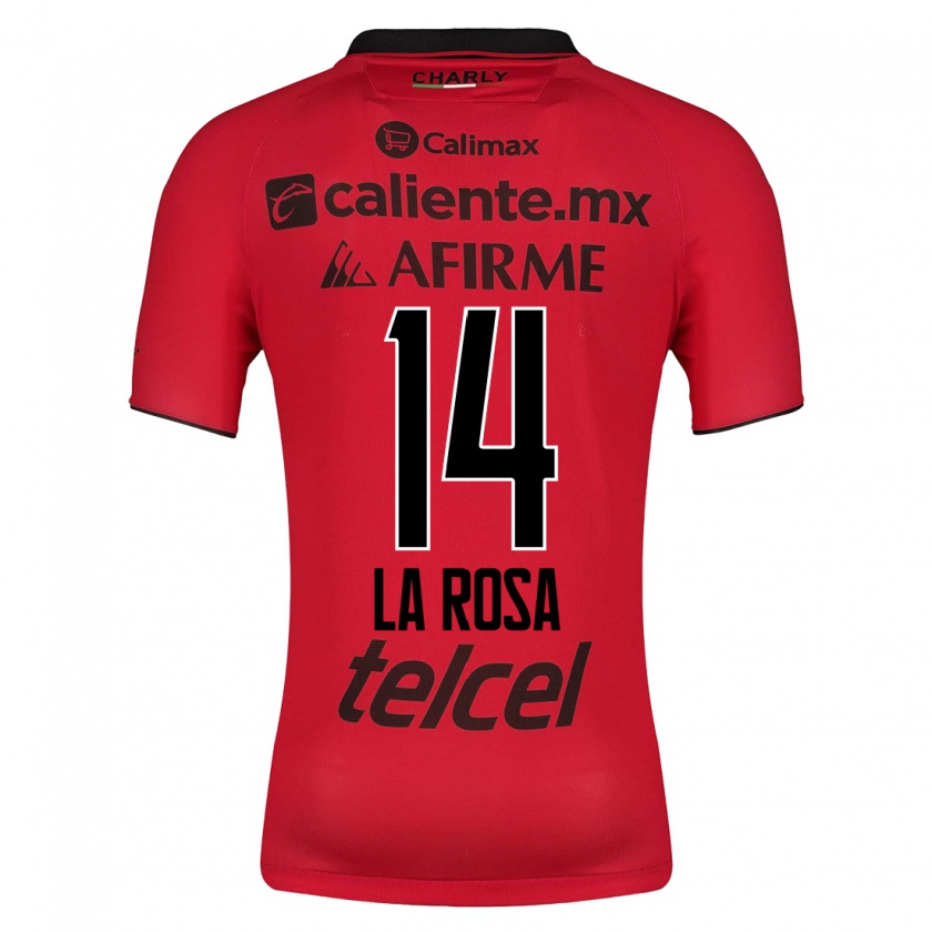 Kandiny Kinder Joselyn De La Rosa #14 Rot Heimtrikot Trikot 2023/24 T-Shirt