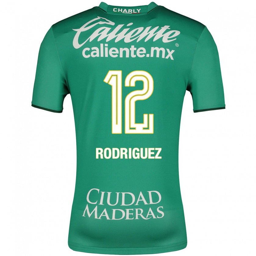 Kandiny Kinder Lixy Rodríguez #12 Grün Heimtrikot Trikot 2023/24 T-Shirt