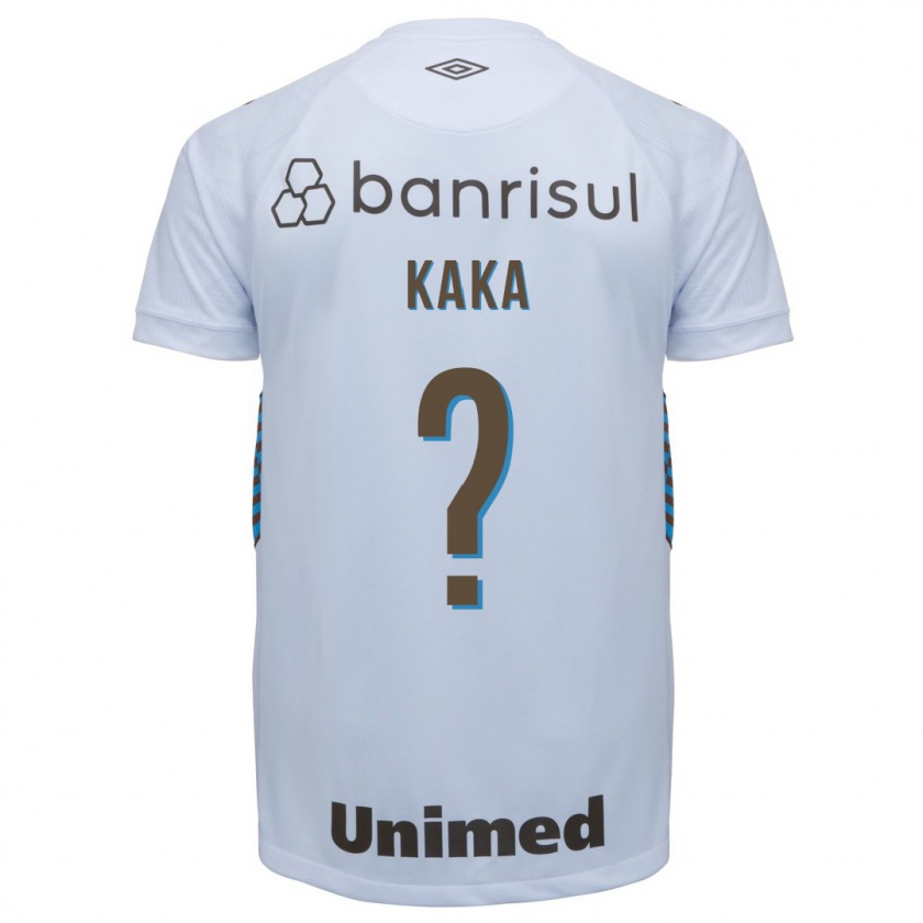 Kandiny Kinder Kaká #0 Weiß Auswärtstrikot Trikot 2023/24 T-Shirt