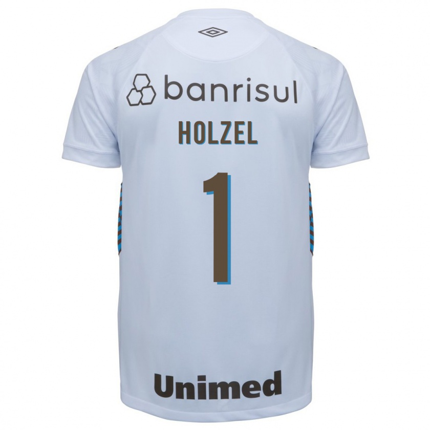 Kandiny Kinder Vivi Holzel #1 Weiß Auswärtstrikot Trikot 2023/24 T-Shirt