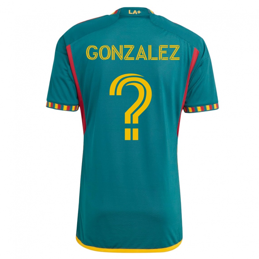 Kandiny Kinder Miguel Gonzalez #0 Grün Auswärtstrikot Trikot 2023/24 T-Shirt