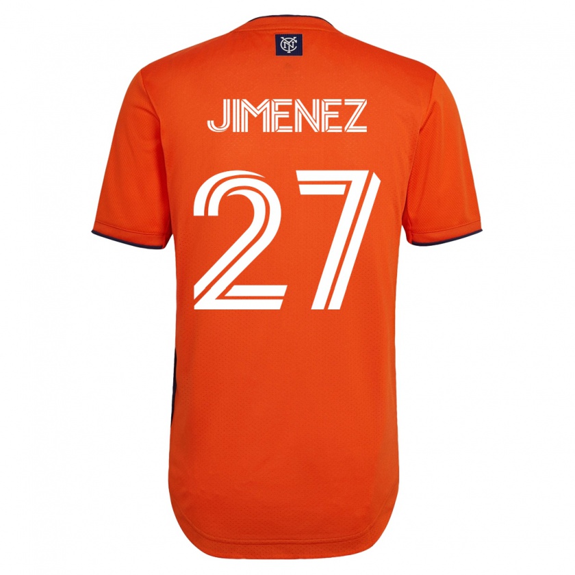 Kandiny Kinder Jonathan Jiménez #27 Schwarz Auswärtstrikot Trikot 2023/24 T-Shirt