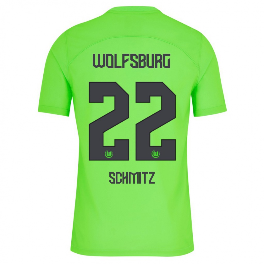 Kandiny Herren Lisa Schmitz #22 Grün Heimtrikot Trikot 2023/24 T-Shirt