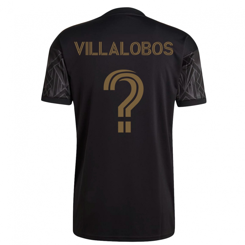 Kandiny Herren Kristian Villalobos #0 Schwarz Heimtrikot Trikot 2023/24 T-Shirt