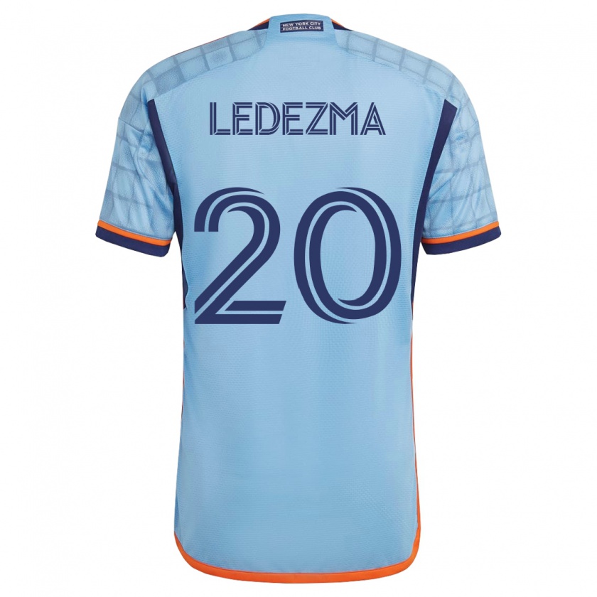Kandiny Herren Richard Ledezma #20 Blau Heimtrikot Trikot 2023/24 T-Shirt