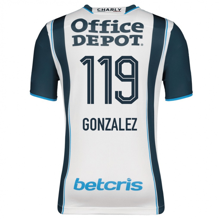 Kandiny Herren Juan González #119 Marine Heimtrikot Trikot 2023/24 T-Shirt