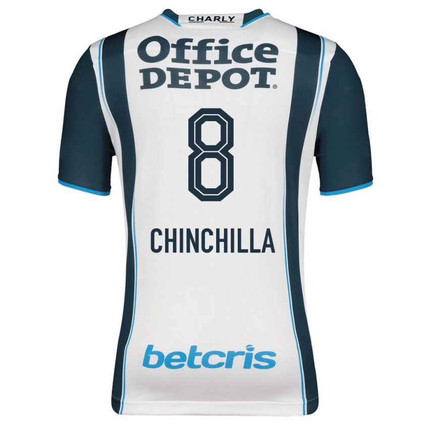 Kandiny Herren Priscila Chinchilla #8 Marine Heimtrikot Trikot 2023/24 T-Shirt