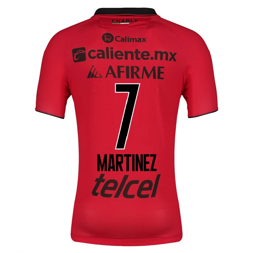 Kandiny Herren Alejandro Martínez #7 Rot Heimtrikot Trikot 2023/24 T-Shirt