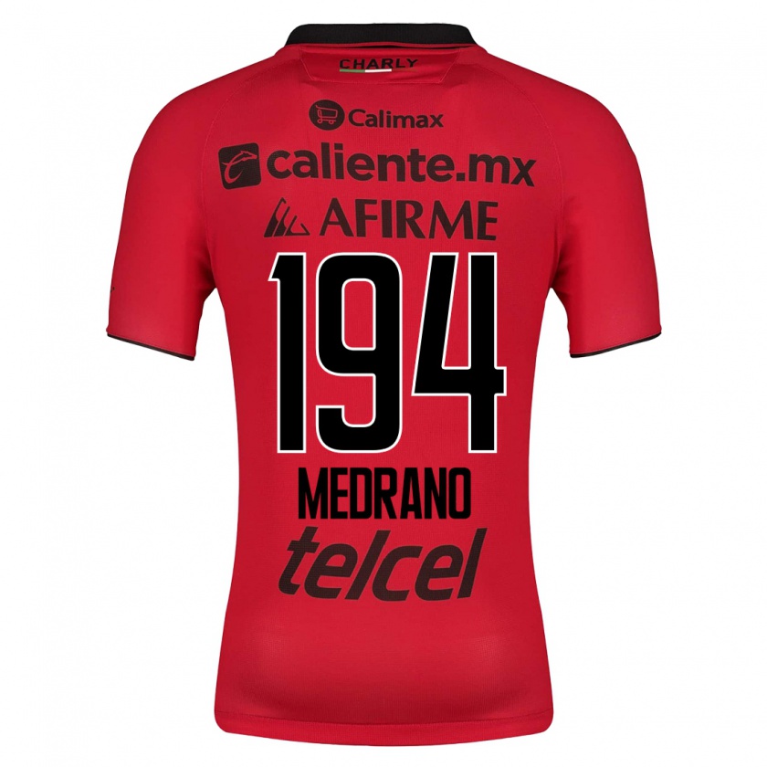 Kandiny Herren Luis Medrano #194 Rot Heimtrikot Trikot 2023/24 T-Shirt