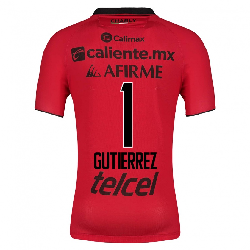 Kandiny Herren Alejandra Gutiérrez #1 Rot Heimtrikot Trikot 2023/24 T-Shirt