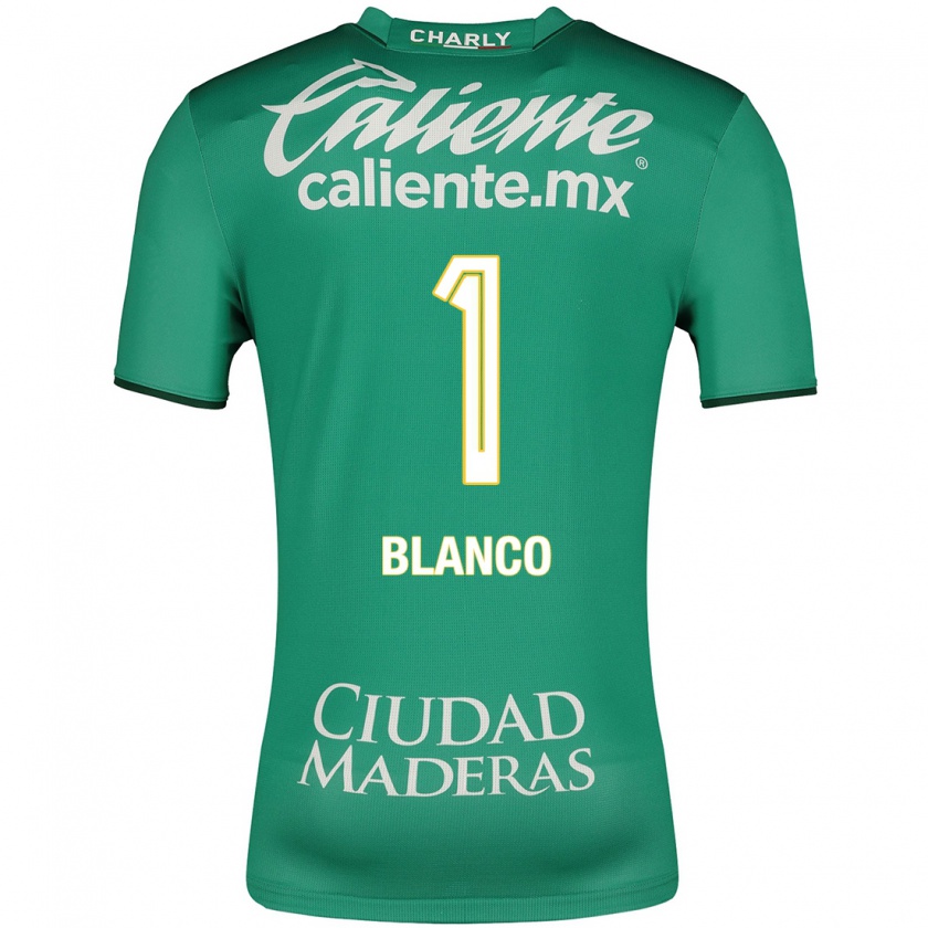 Kandiny Herren Alfonso Blanco #1 Grün Heimtrikot Trikot 2023/24 T-Shirt