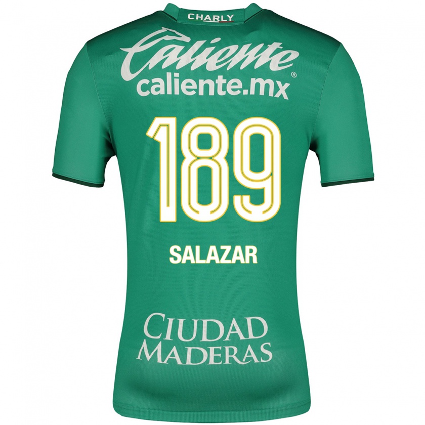Kandiny Herren José Salazar #189 Grün Heimtrikot Trikot 2023/24 T-Shirt