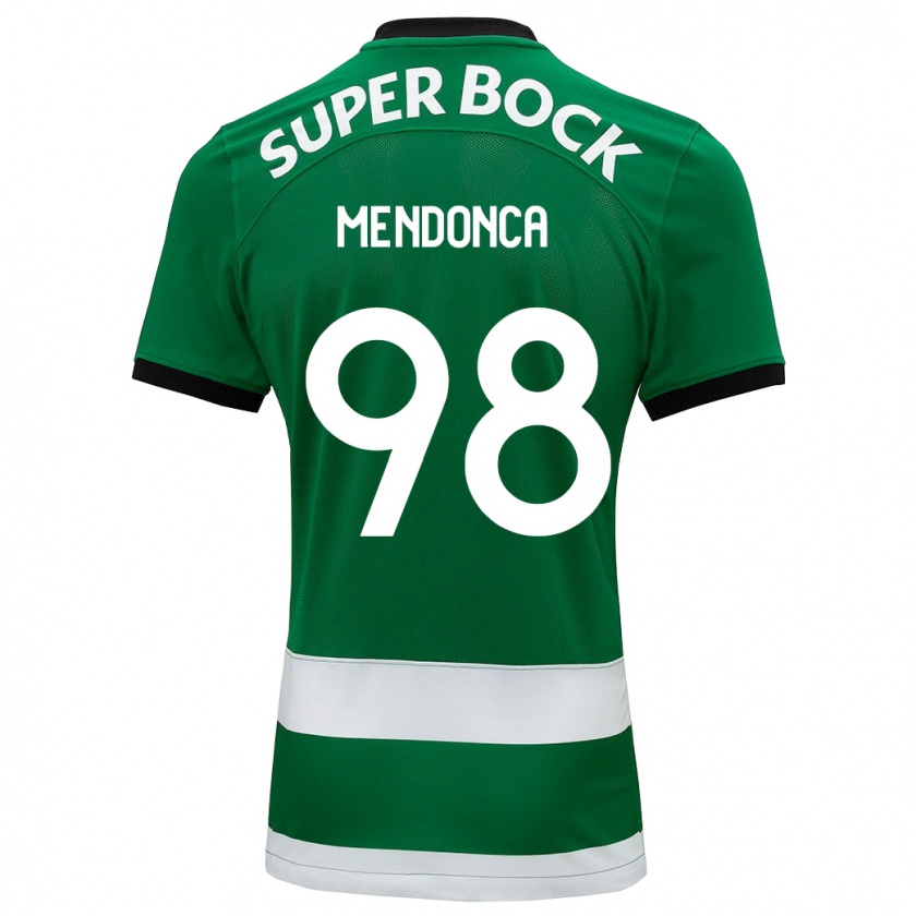 Kandiny Herren Manuel Mendonça #98 Grün Heimtrikot Trikot 2023/24 T-Shirt