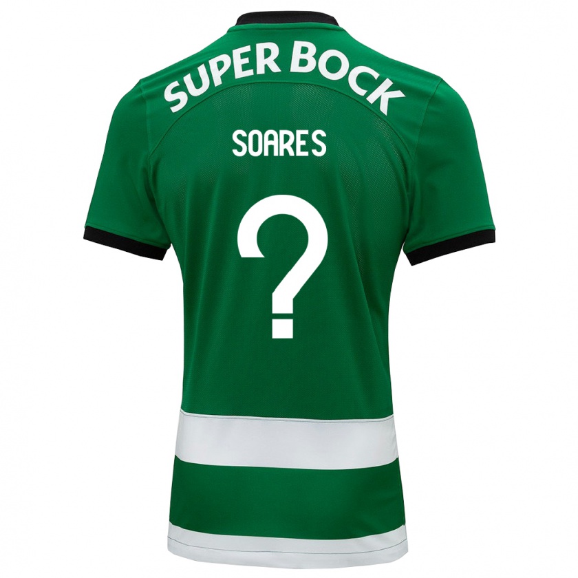 Kandiny Herren Simão Soares #0 Grün Heimtrikot Trikot 2023/24 T-Shirt