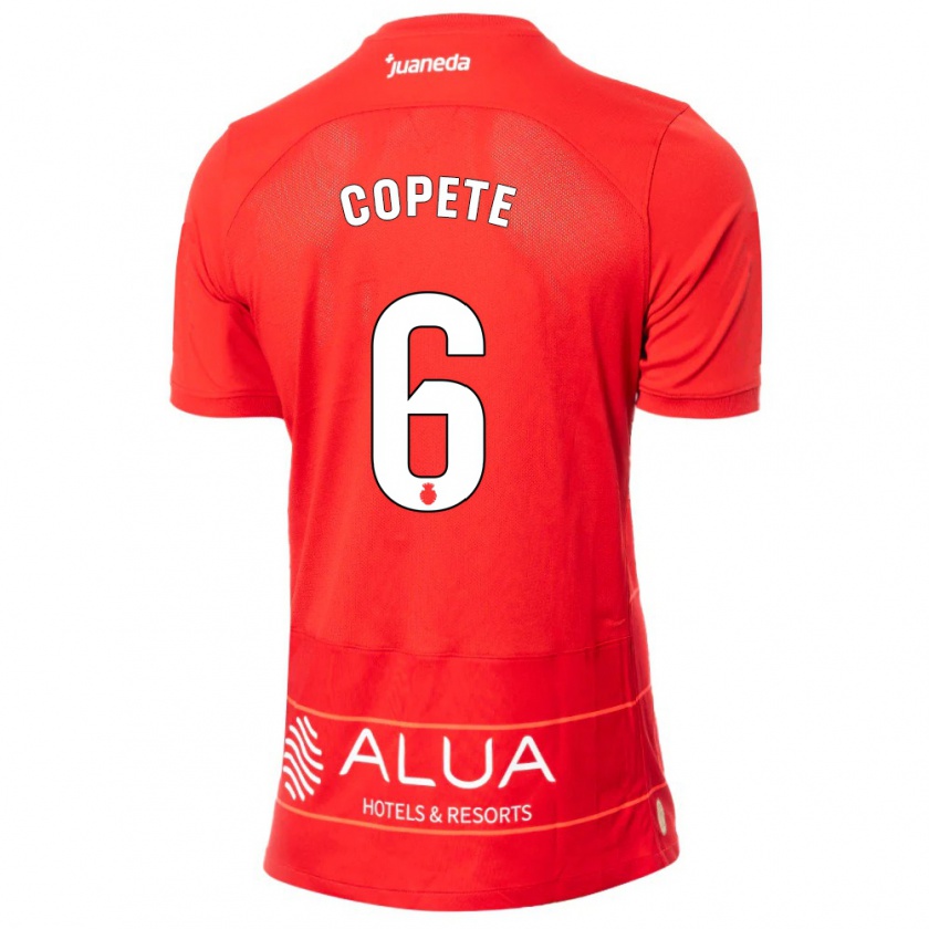Kandiny Herren José Copete #6 Rot Heimtrikot Trikot 2023/24 T-Shirt