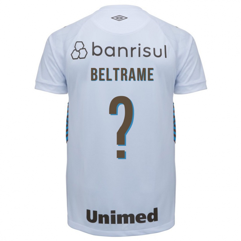 Kandiny Herren Thiago Beltrame #0 Weiß Auswärtstrikot Trikot 2023/24 T-Shirt