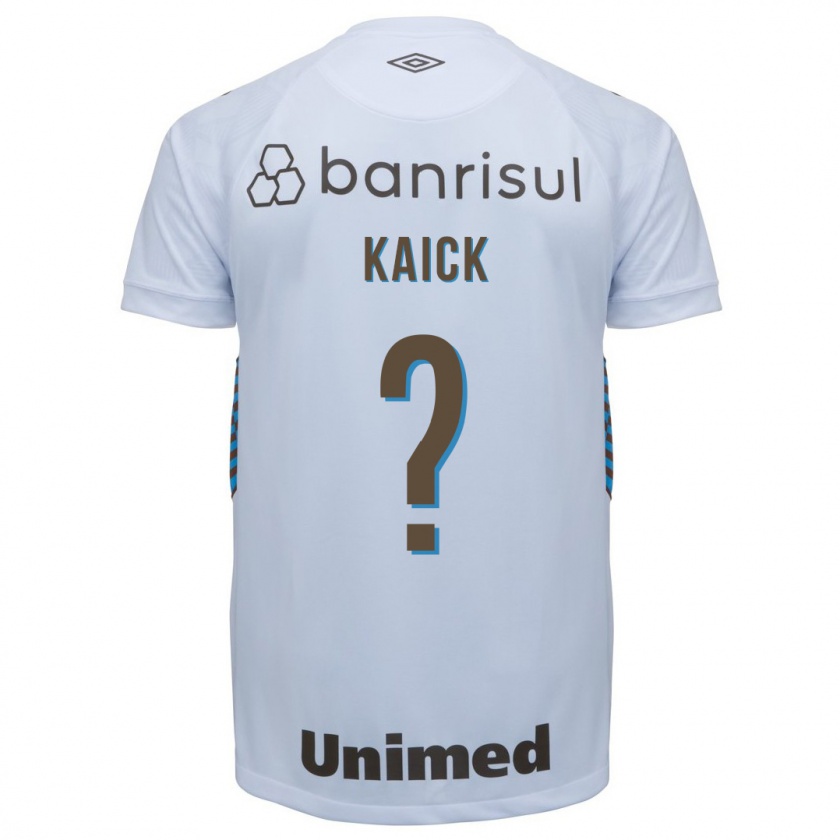 Kandiny Herren Kaick #0 Weiß Auswärtstrikot Trikot 2023/24 T-Shirt