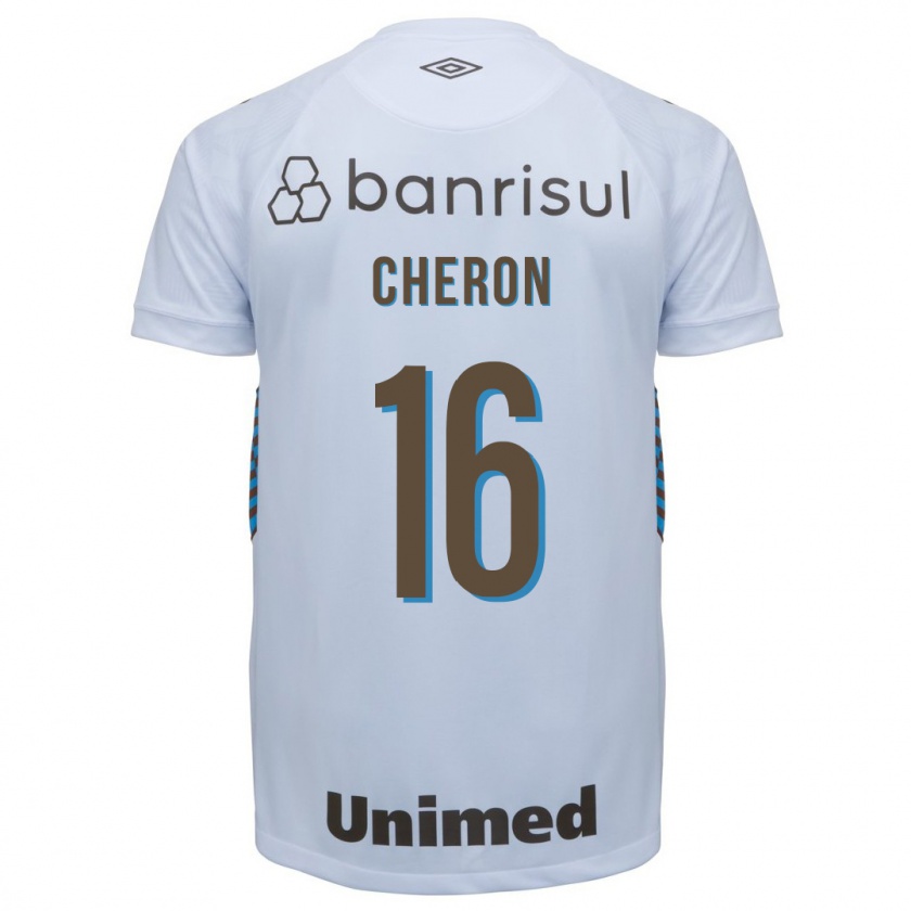 Kandiny Herren Bruno Cheron #16 Weiß Auswärtstrikot Trikot 2023/24 T-Shirt