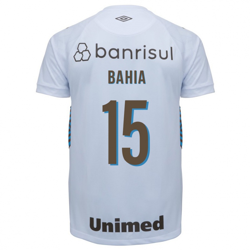 Kandiny Herren Raíssa Bahia #15 Weiß Auswärtstrikot Trikot 2023/24 T-Shirt