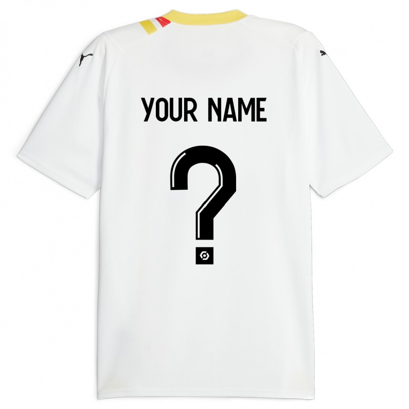 Kandiny Herren Ihren Namen #0 Schwarz Auswärtstrikot Trikot 2023/24 T-Shirt