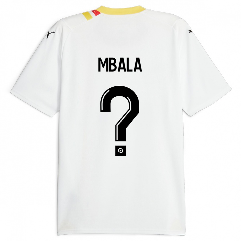 Kandiny Herren Keny Mbala #0 Schwarz Auswärtstrikot Trikot 2023/24 T-Shirt