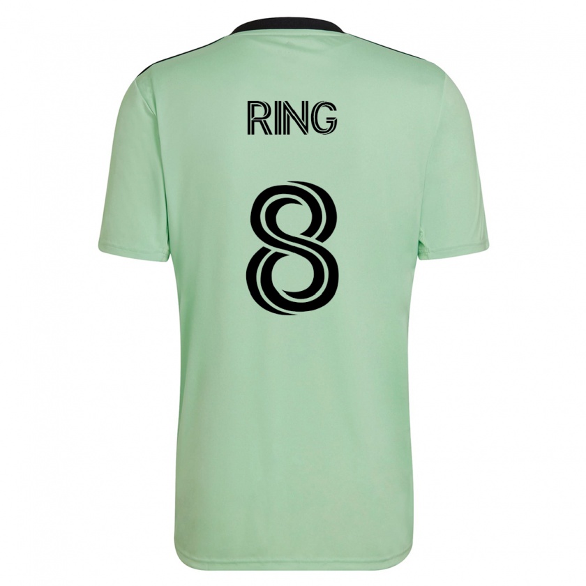 Kandiny Herren Alexander Ring #8 Hellgrün Auswärtstrikot Trikot 2023/24 T-Shirt
