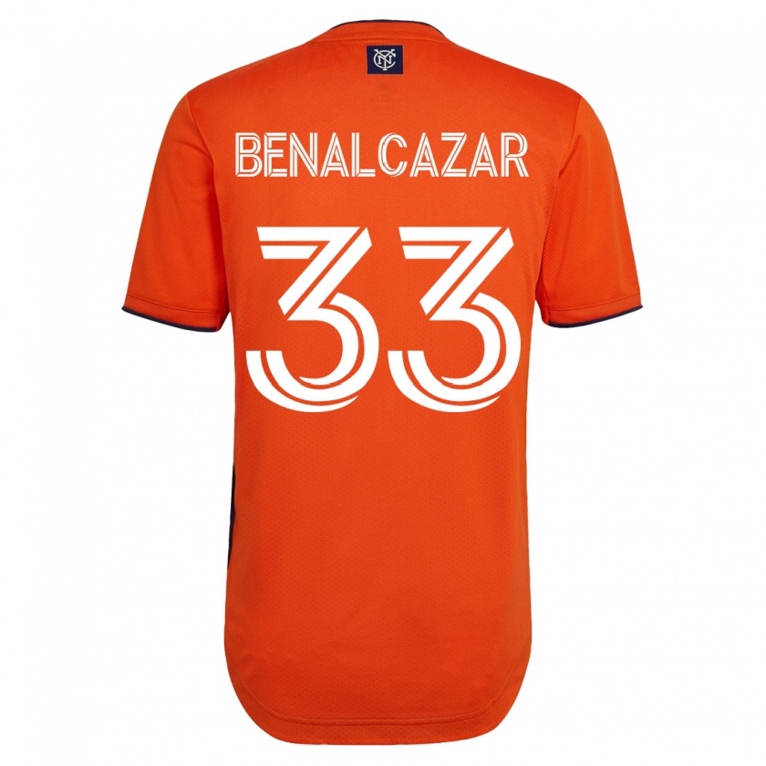 Kandiny Herren Nico Benalcázar #33 Schwarz Auswärtstrikot Trikot 2023/24 T-Shirt