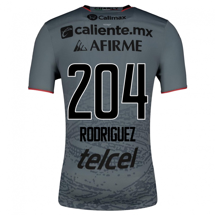 Kandiny Herren Jesús Rodríguez #204 Grau Auswärtstrikot Trikot 2023/24 T-Shirt