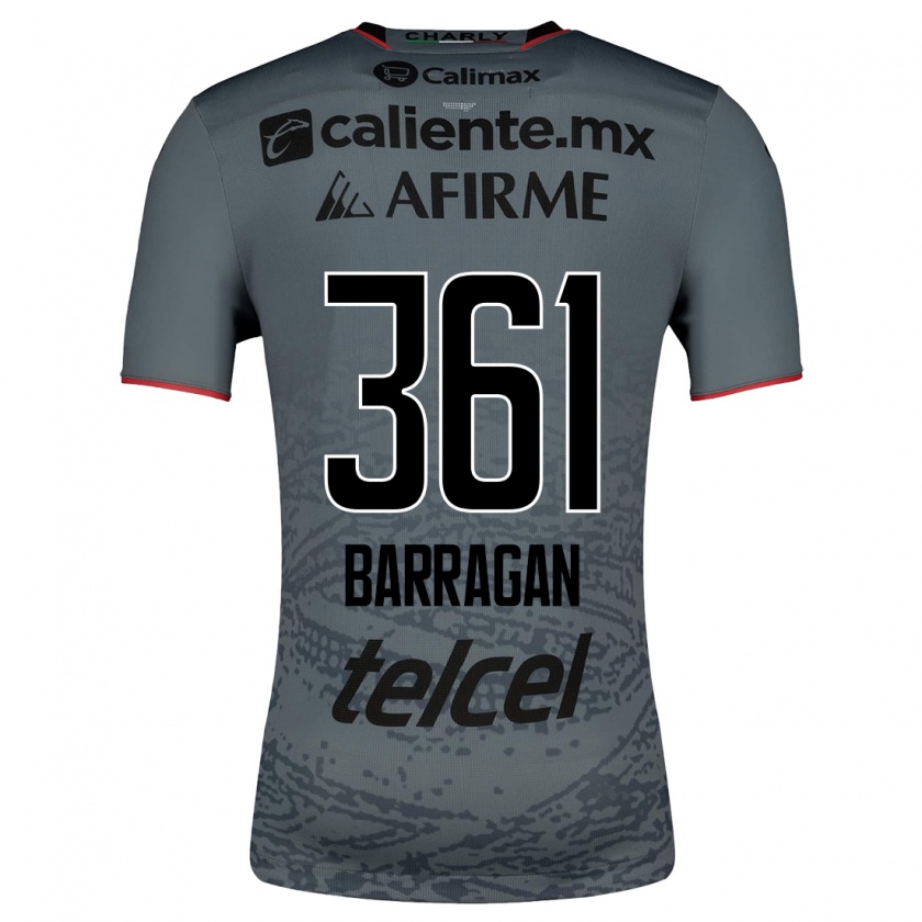 Kandiny Herren Jesús Barragán #361 Grau Auswärtstrikot Trikot 2023/24 T-Shirt