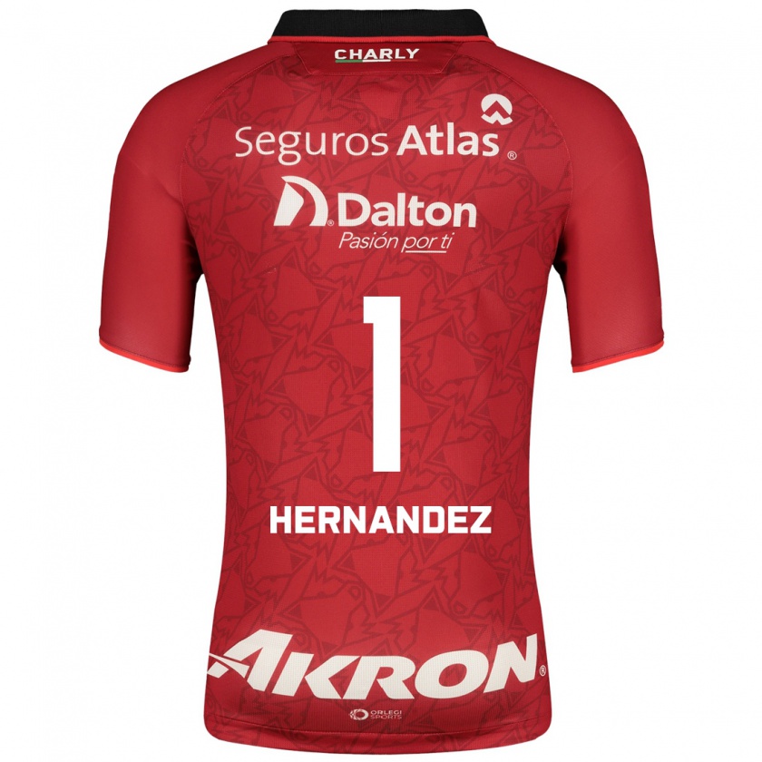 Kandiny Herren José Hernández #1 Rot Auswärtstrikot Trikot 2023/24 T-Shirt