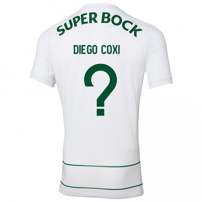 Kandiny Herren Diego Coxi #0 Weiß Auswärtstrikot Trikot 2023/24 T-Shirt